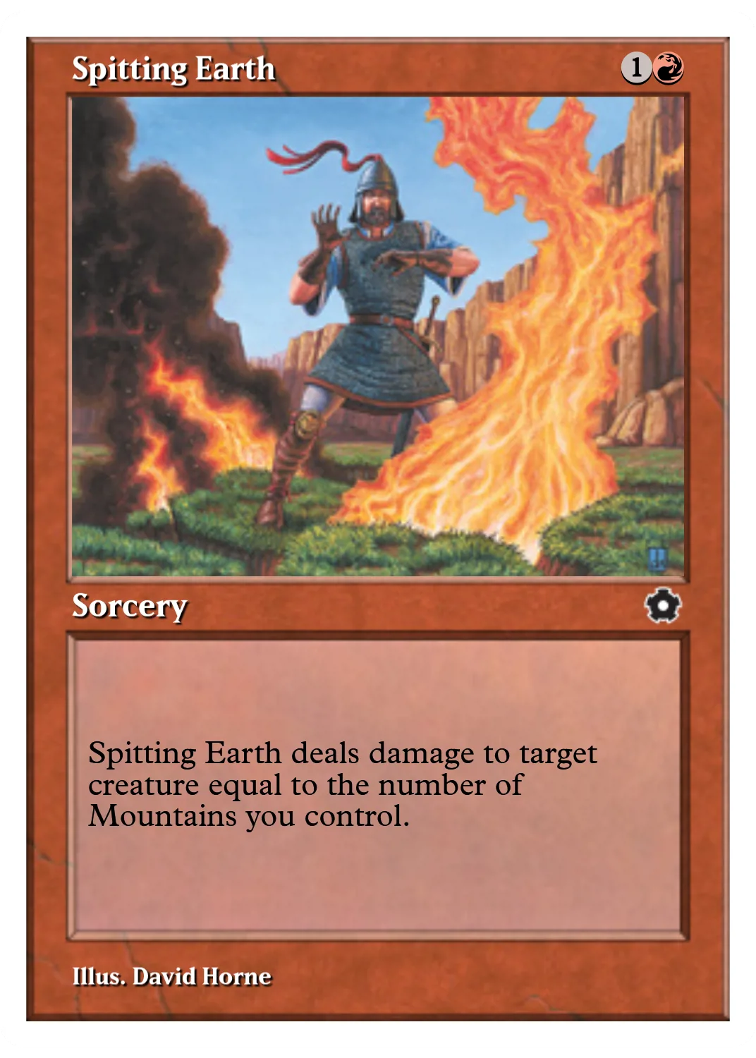Spitting Earth