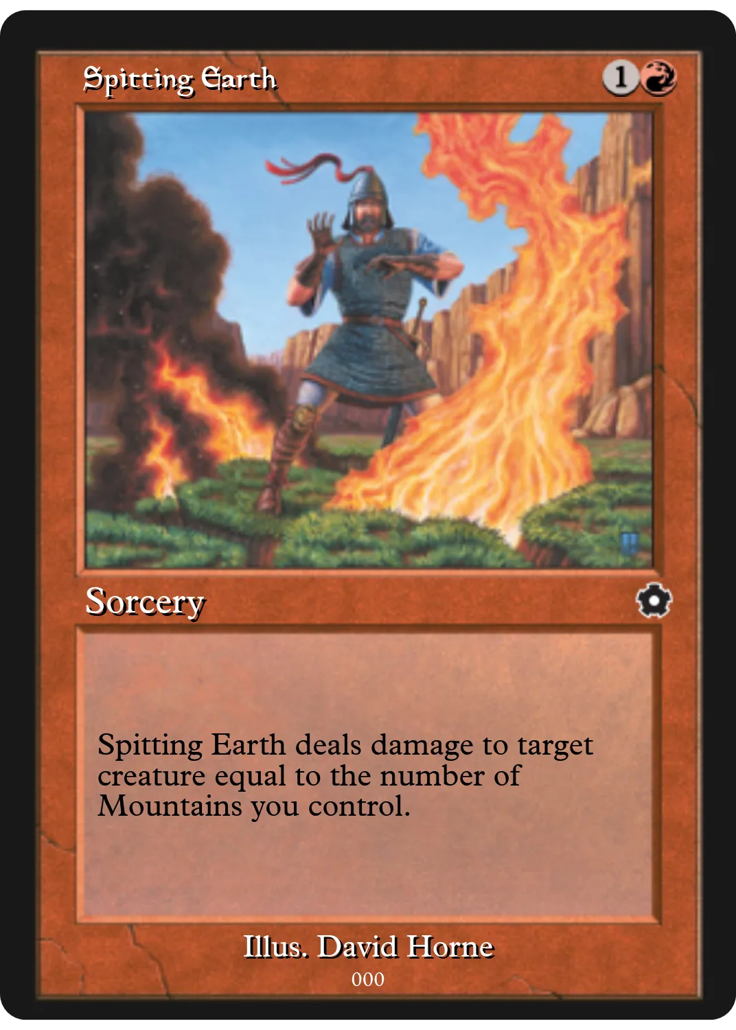 Spitting Earth