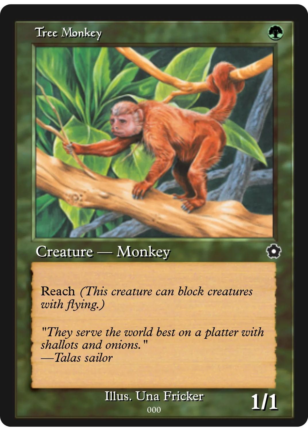 Tree Monkey