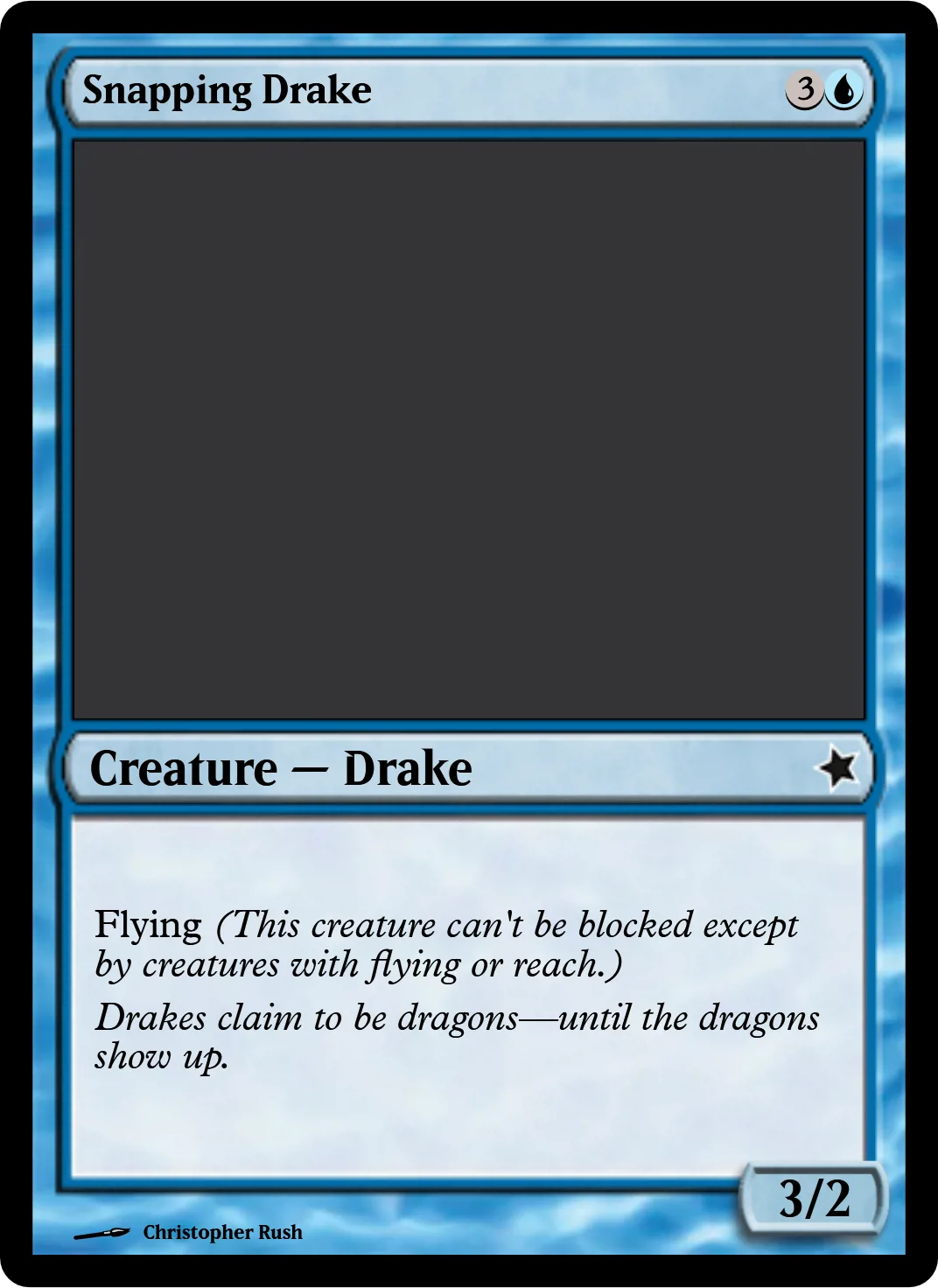 Snapping Drake