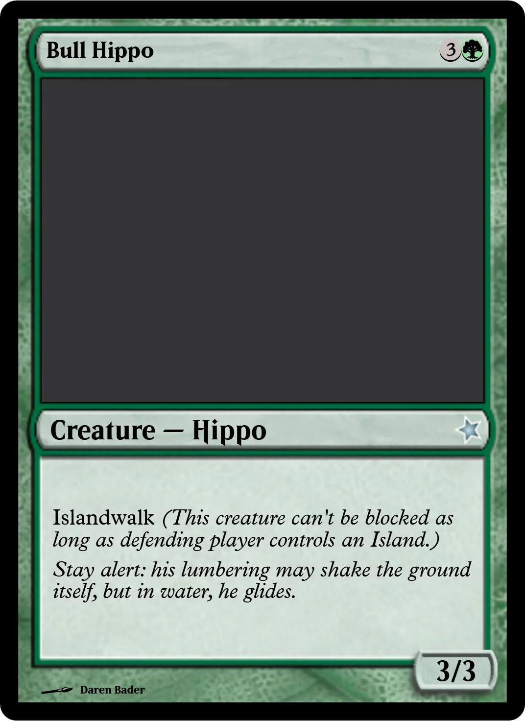 Bull Hippo