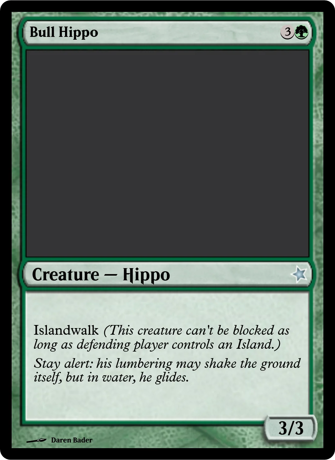 Bull Hippo
