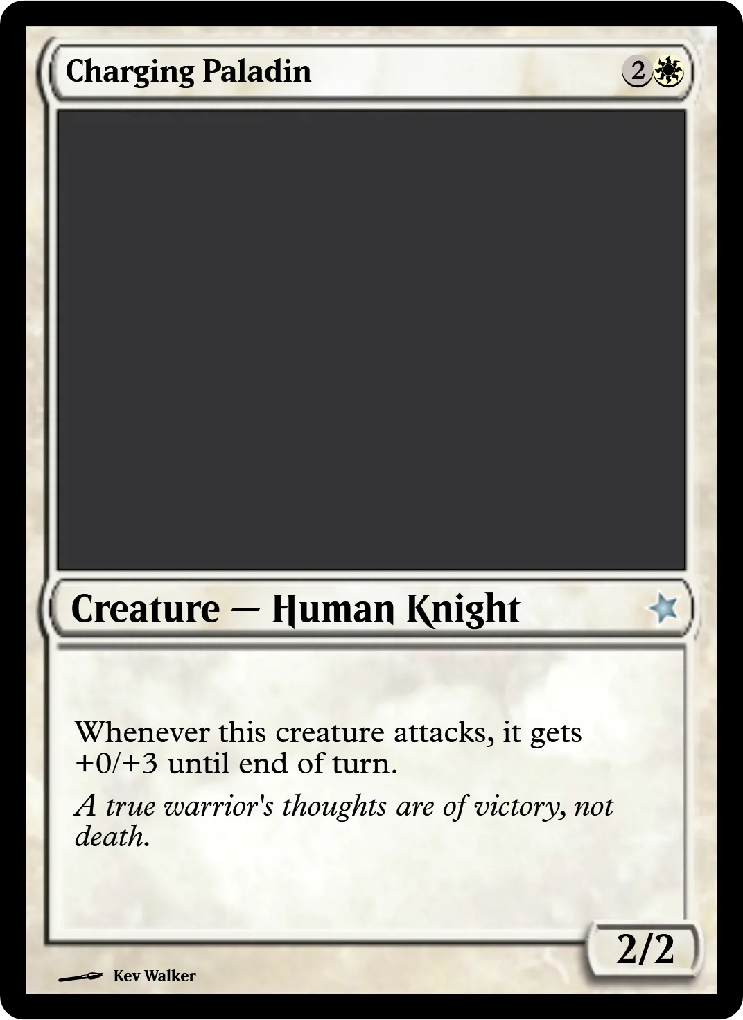 Charging Paladin