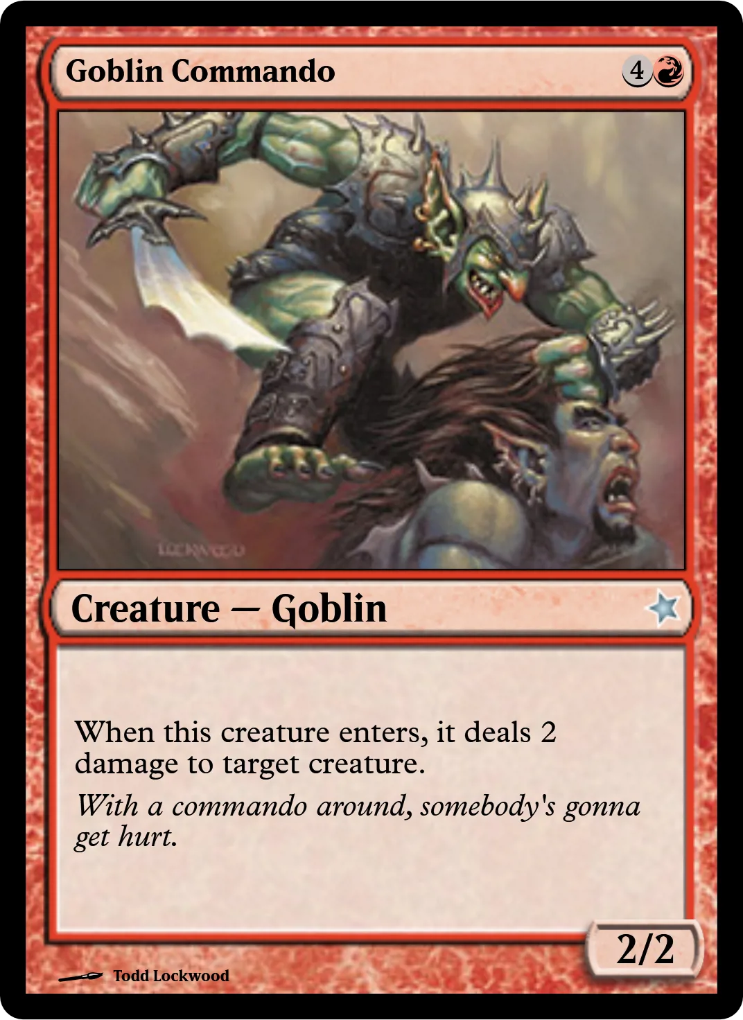 Goblin Commando
