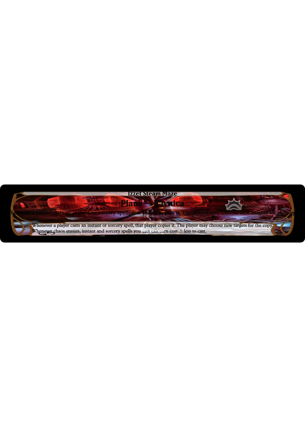 Izzet Steam Maze
