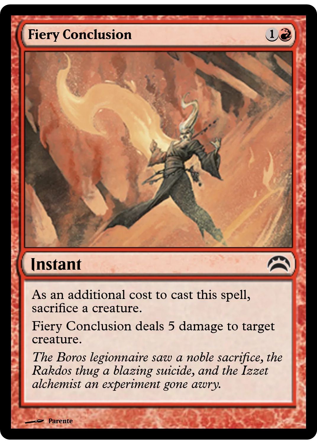 Fiery Conclusion