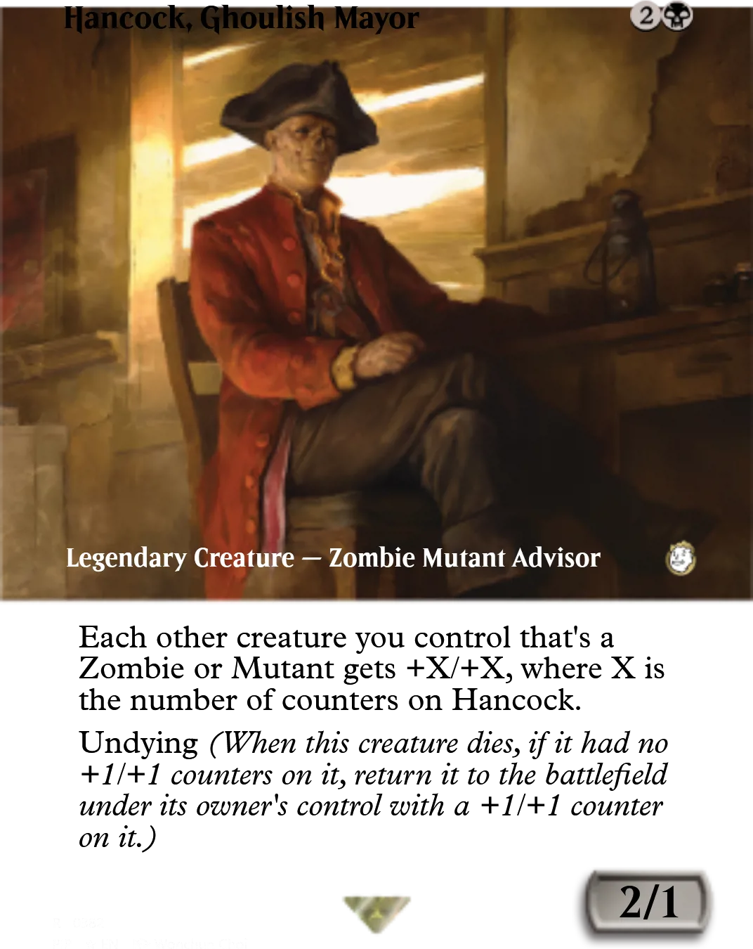Hancock, Ghoulish Mayor