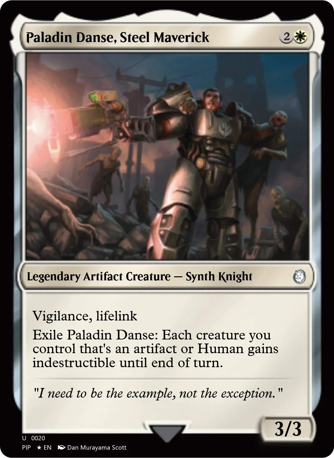 Paladin Danse, Steel Maverick