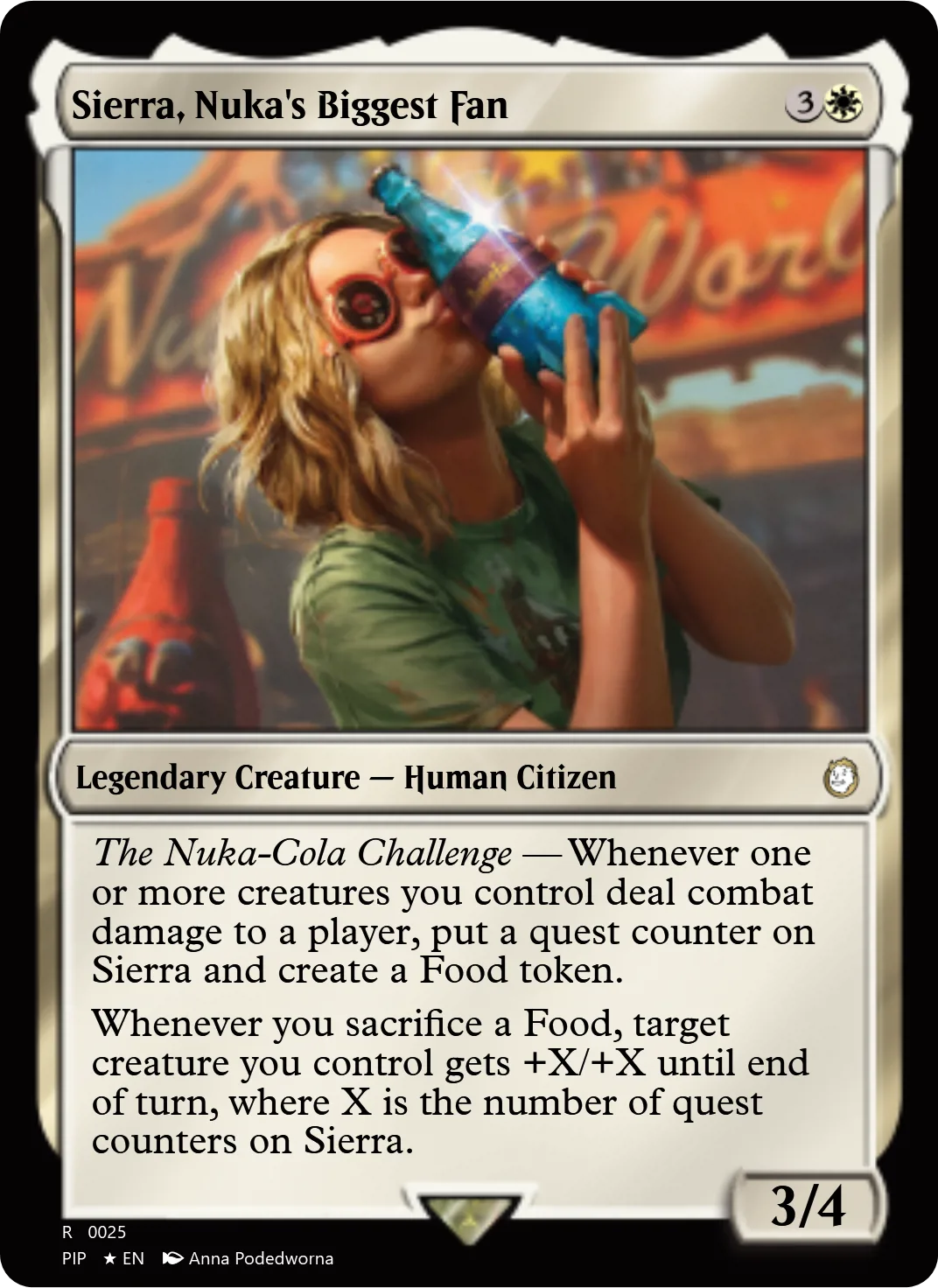 Sierra, Nuka's Biggest Fan