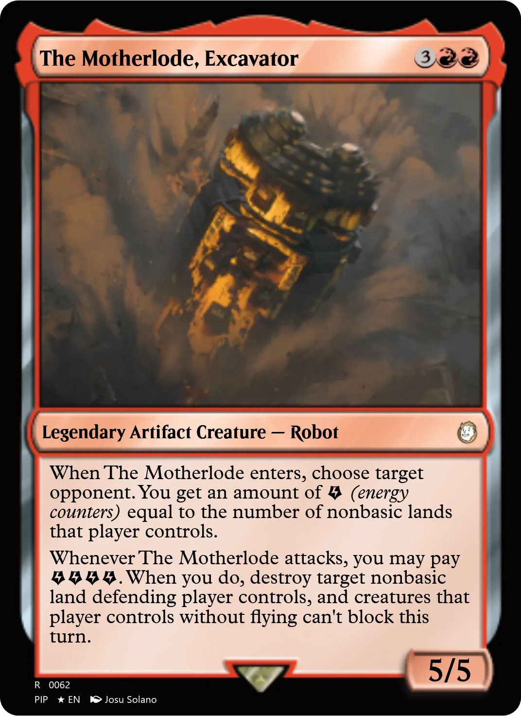 The Motherlode, Excavator