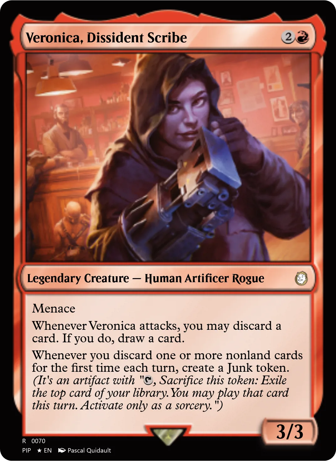 Veronica, Dissident Scribe