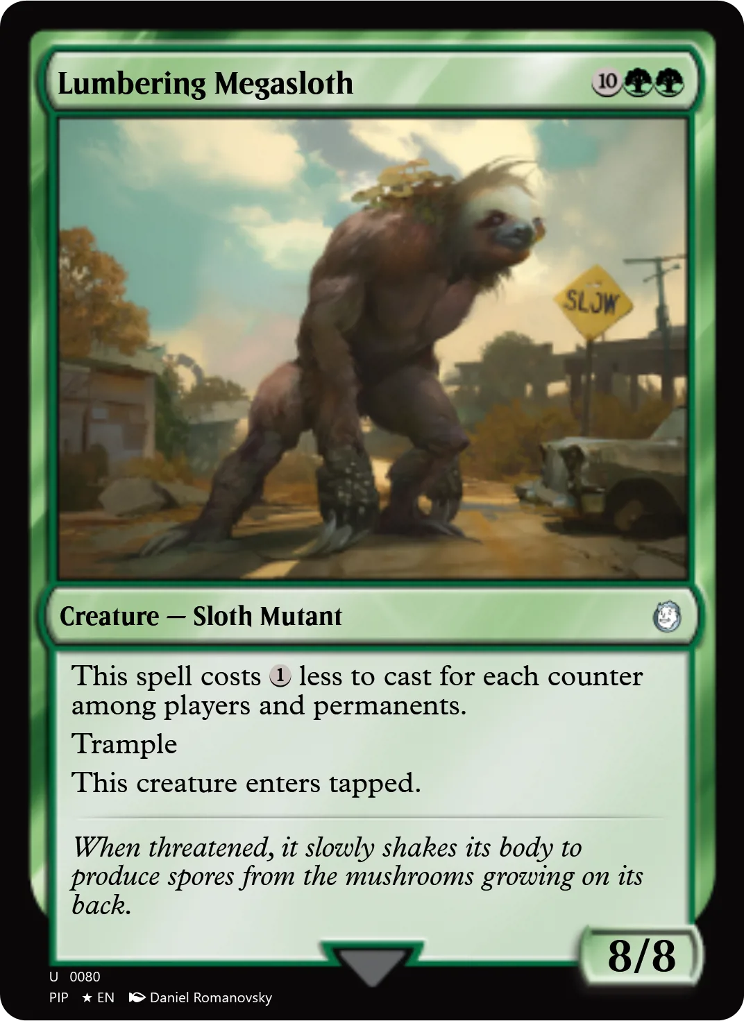 Lumbering Megasloth