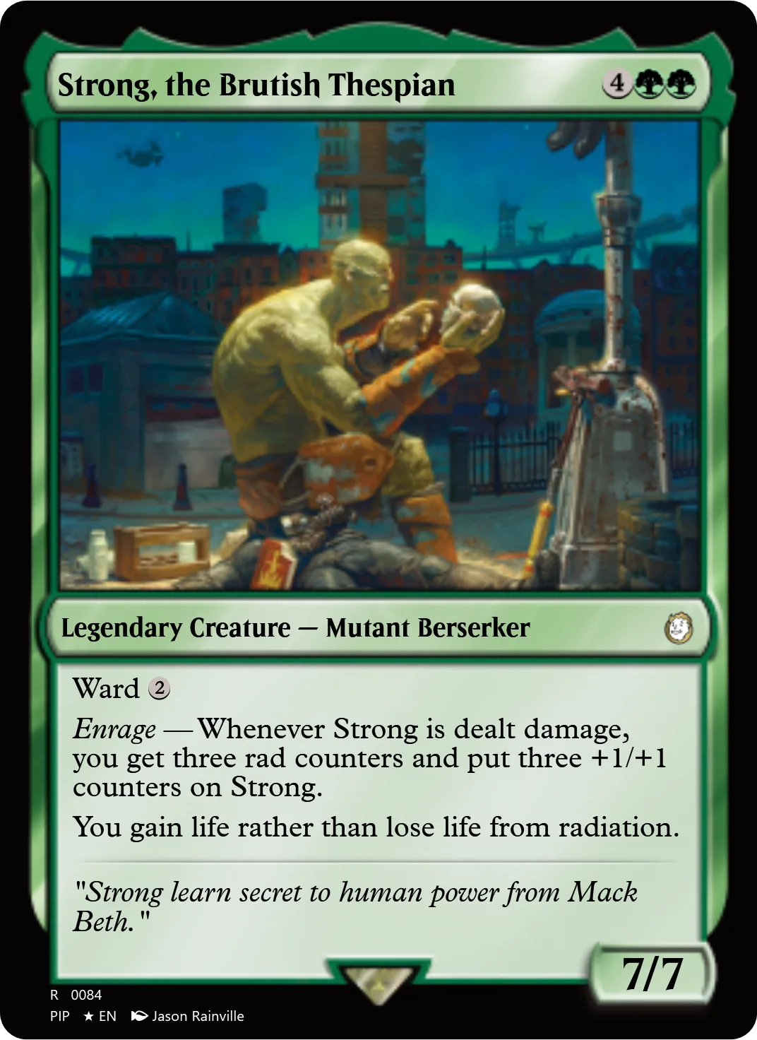 Strong, the Brutish Thespian