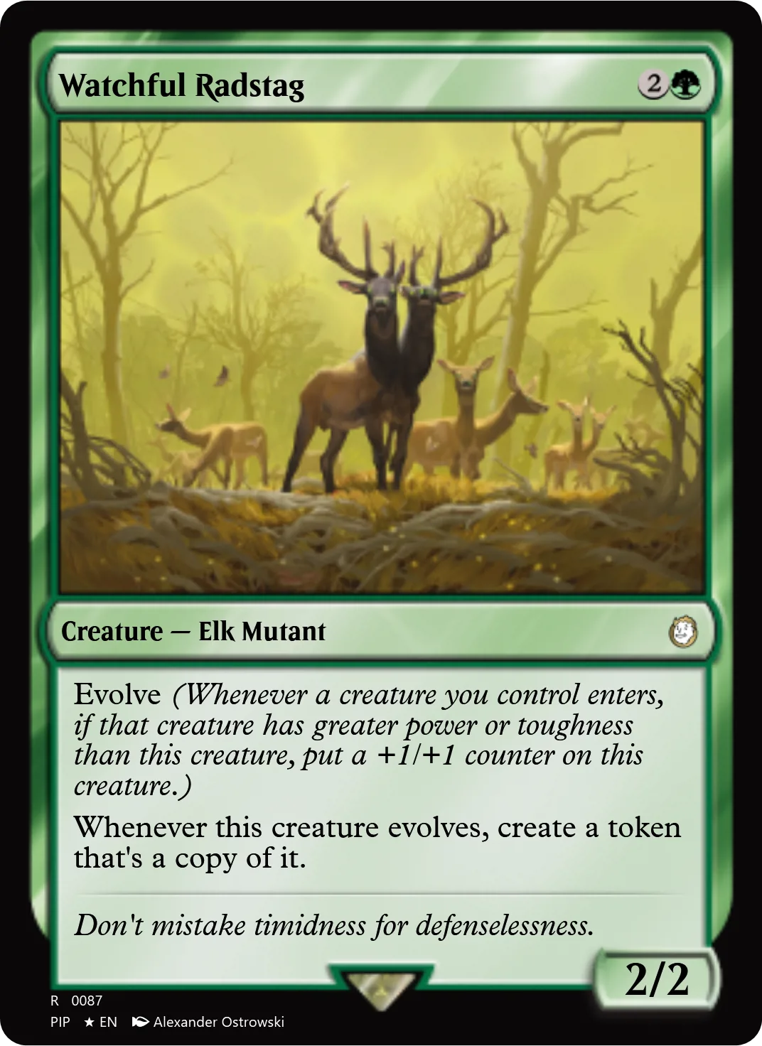 Watchful Radstag