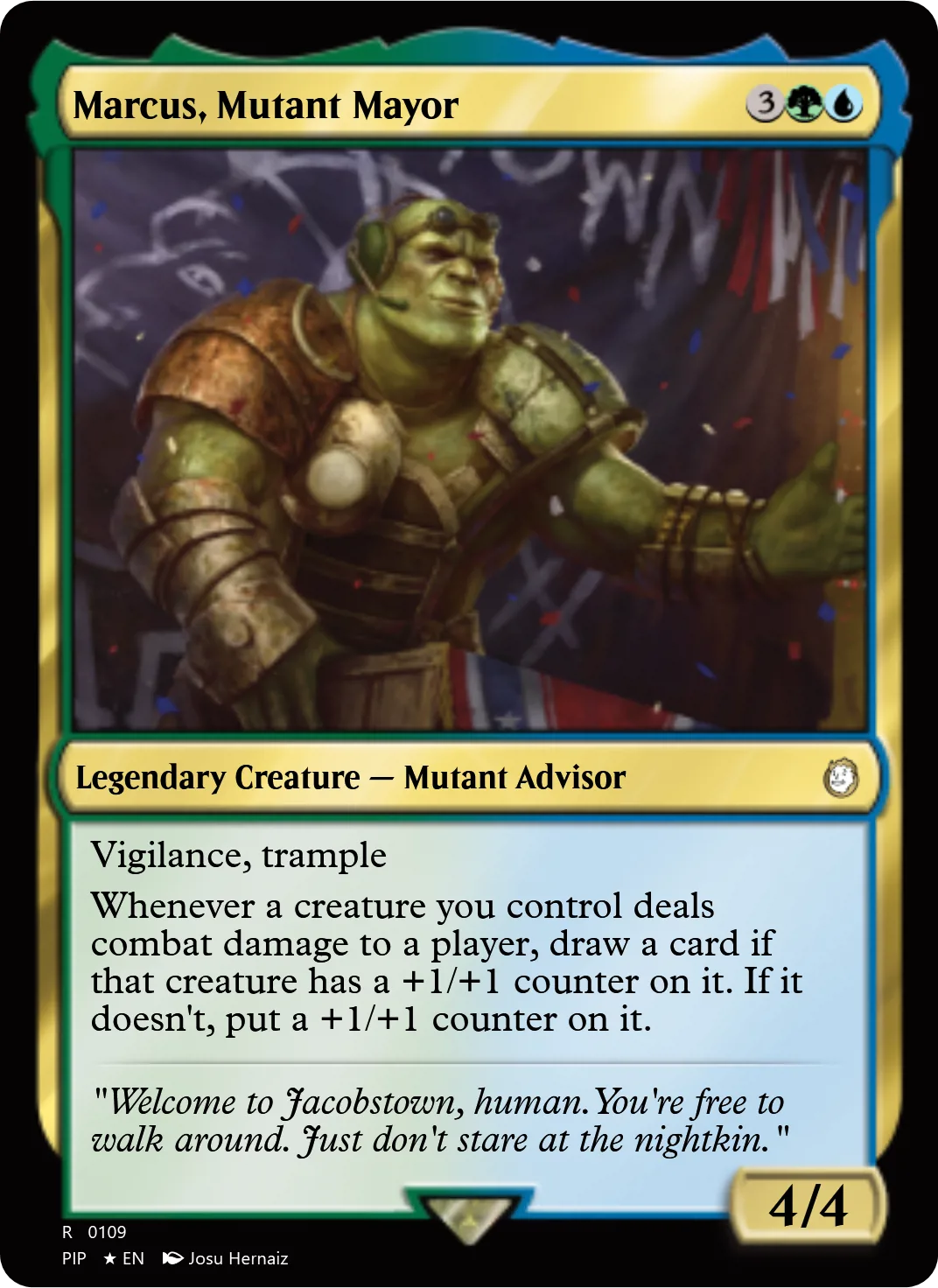 Marcus, Mutant Mayor