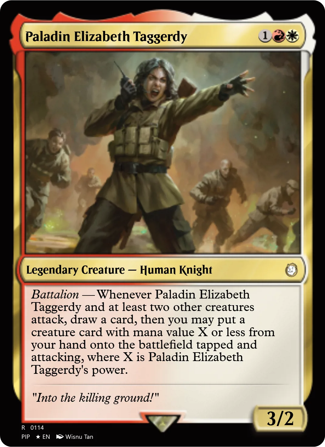 Paladin Elizabeth Taggerdy