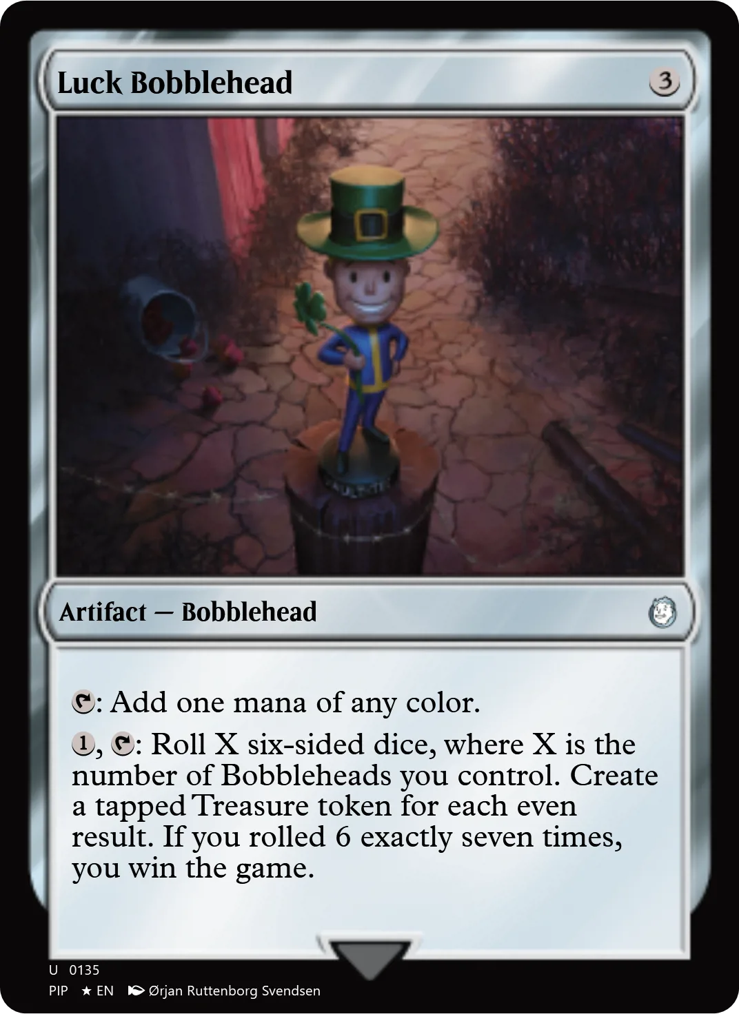 Luck Bobblehead