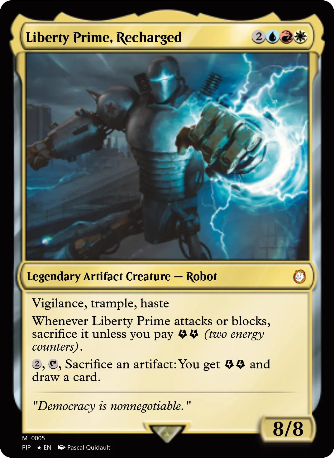 Liberty Prime, Recharged
