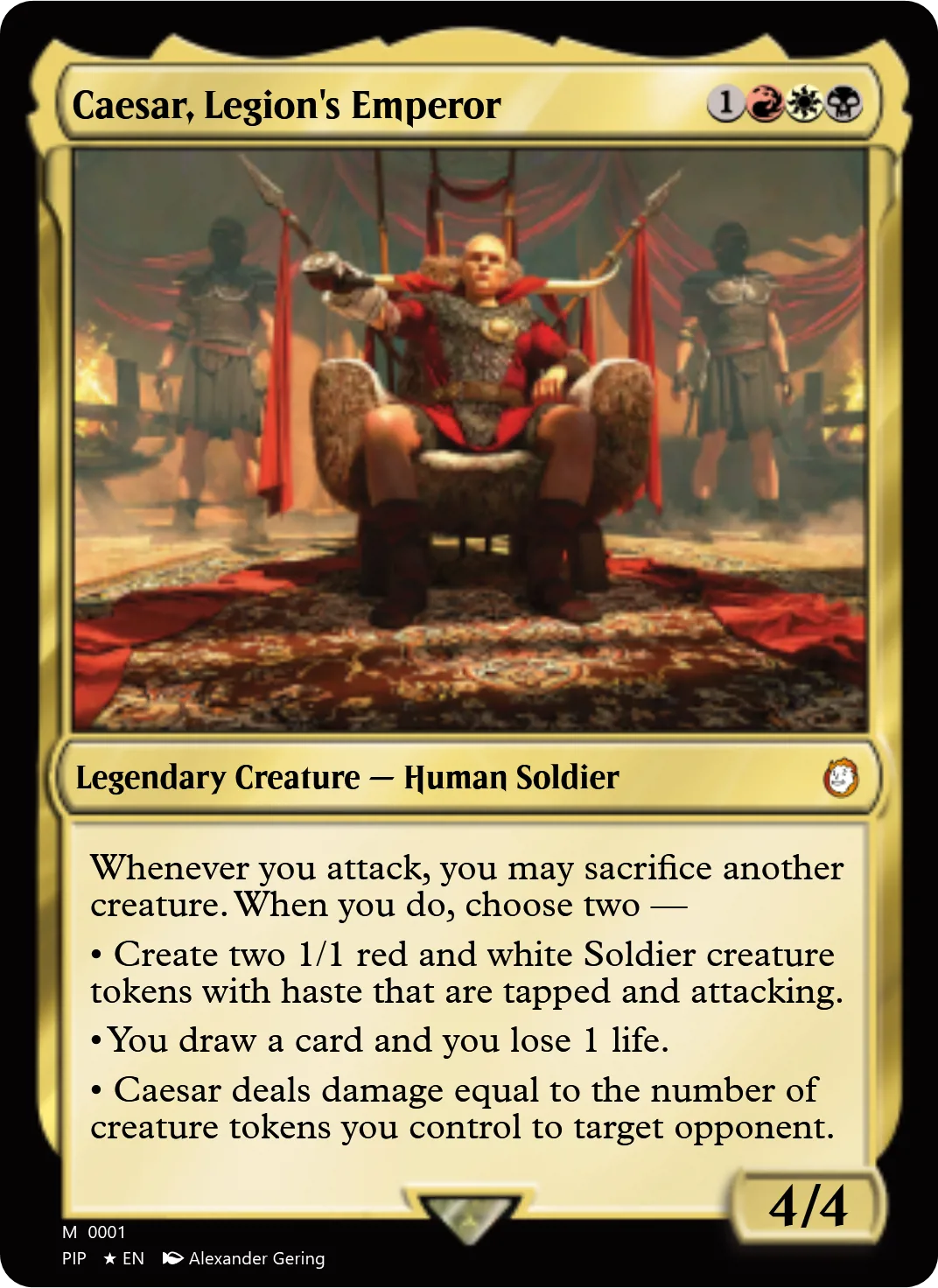 Caesar, Legion's Emperor