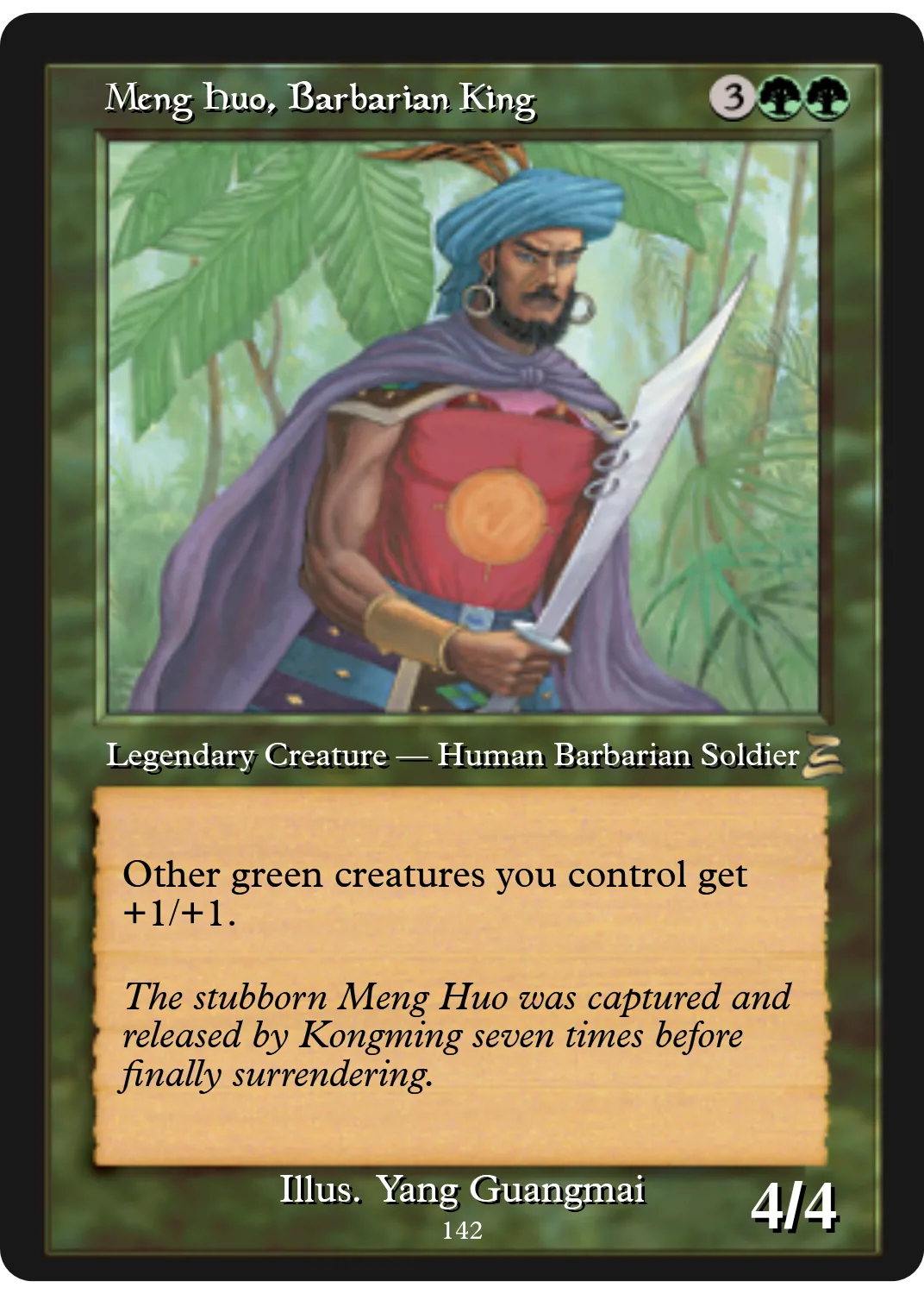 Meng Huo, Barbarian King