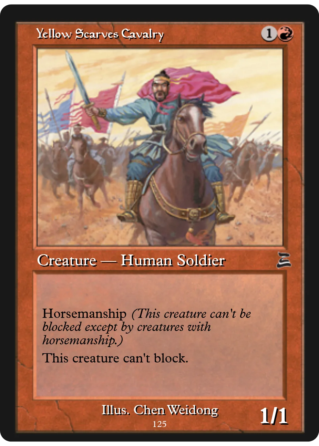 Yellow Scarves Cavalry