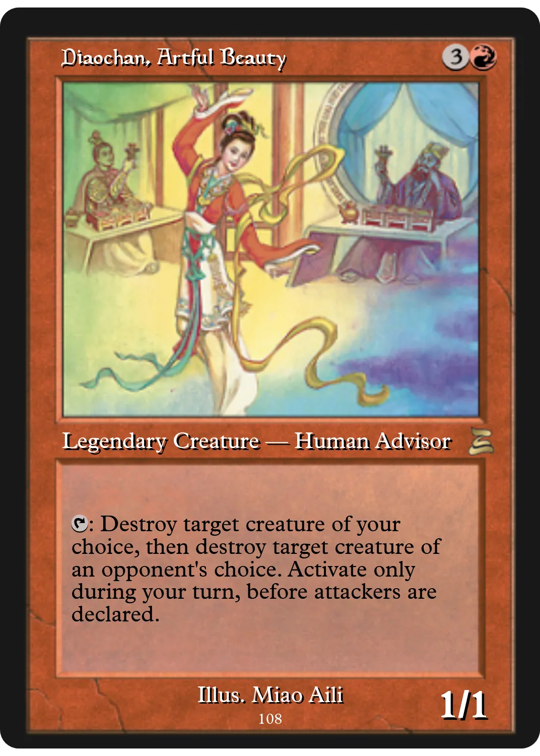Diaochan, Artful Beauty