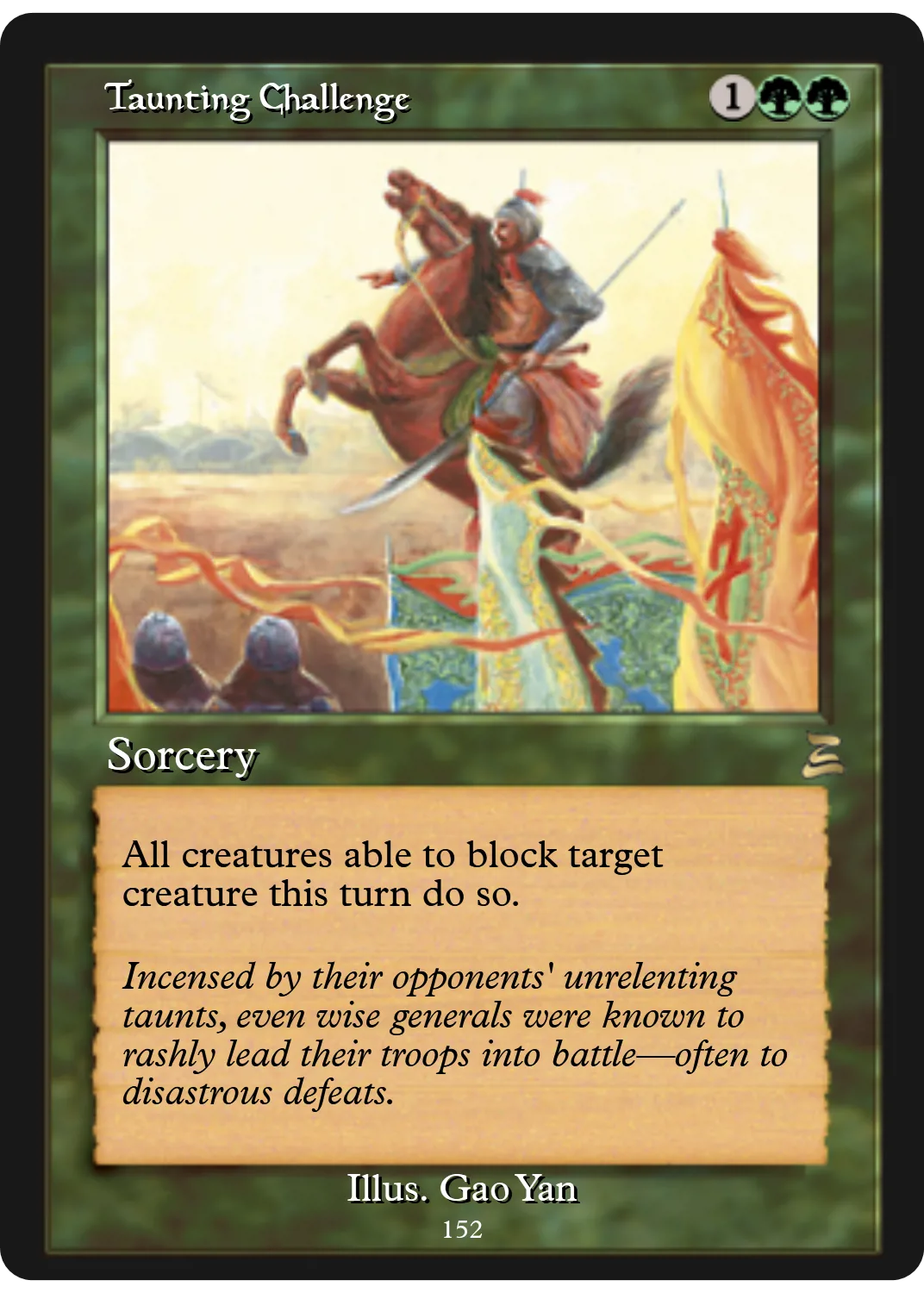 Taunting Challenge