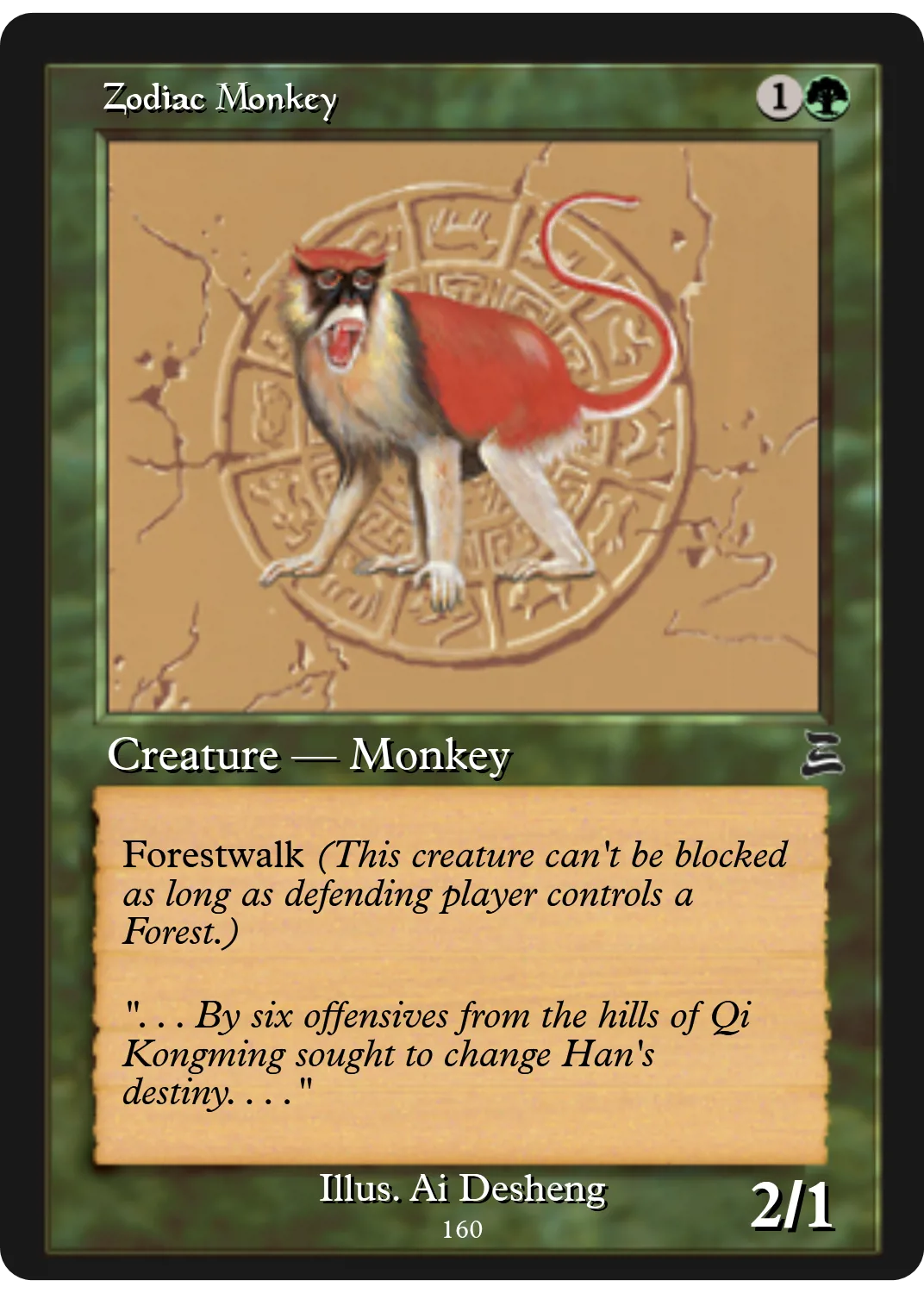 Zodiac Monkey