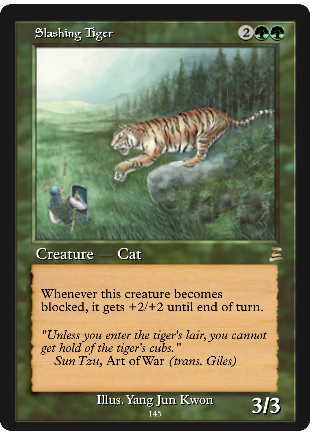 Slashing Tiger