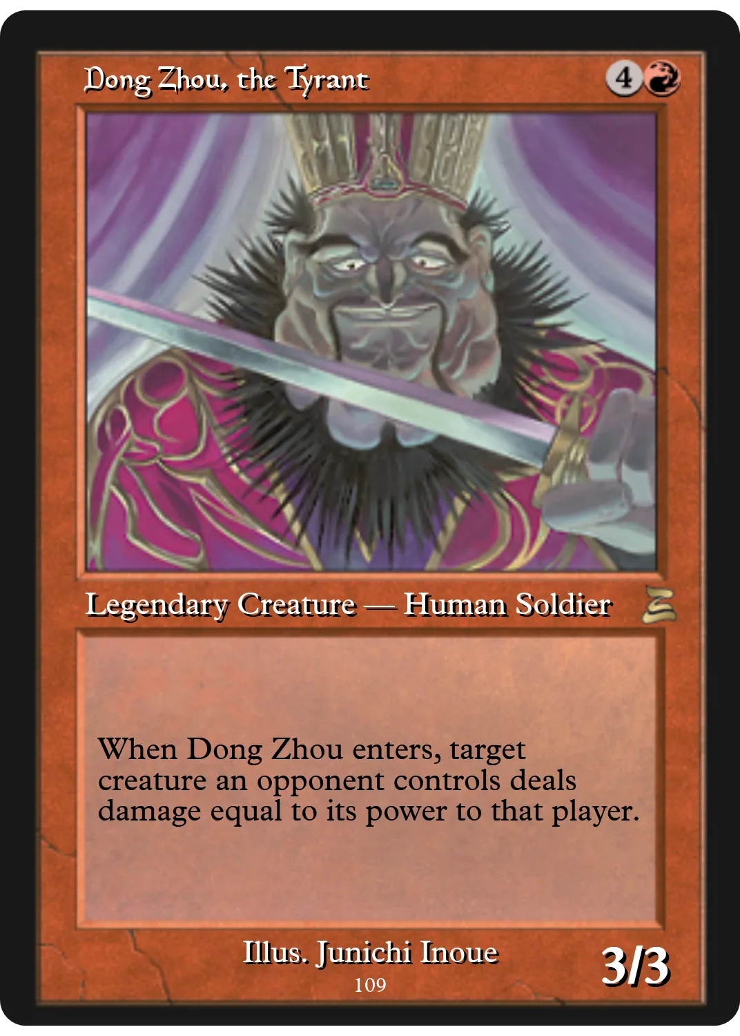 Dong Zhou, the Tyrant