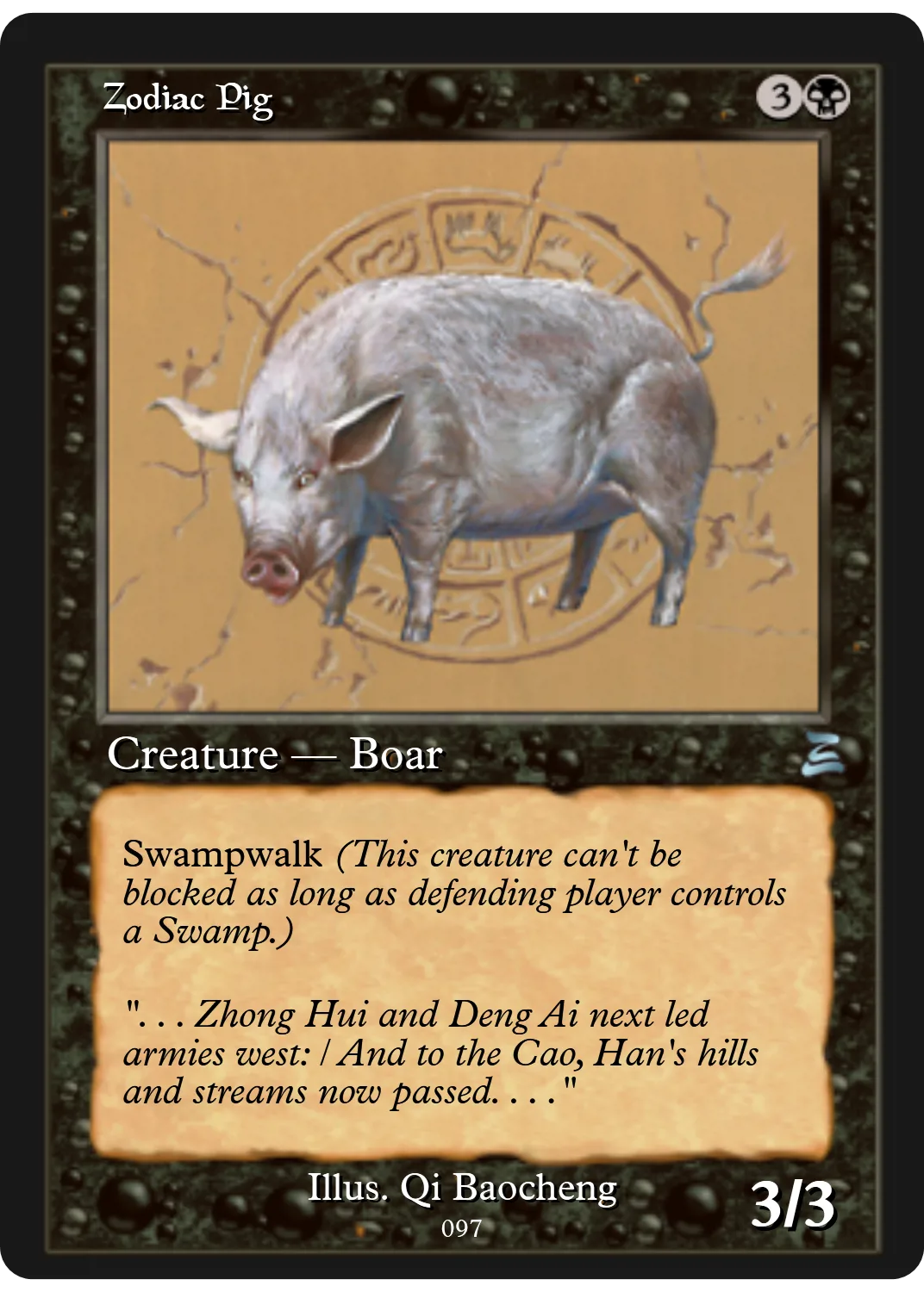 Zodiac Pig