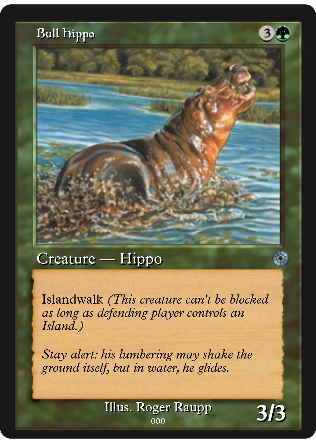 Bull Hippo