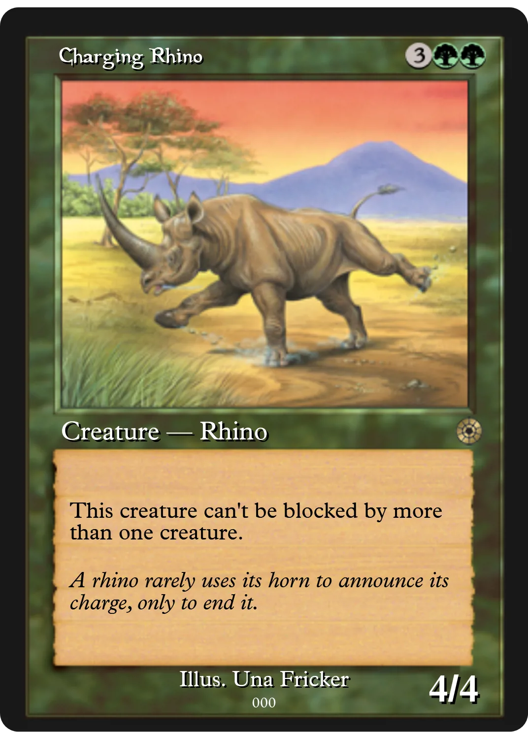 Charging Rhino