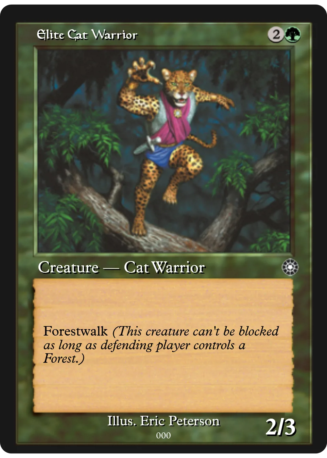 Elite Cat Warrior