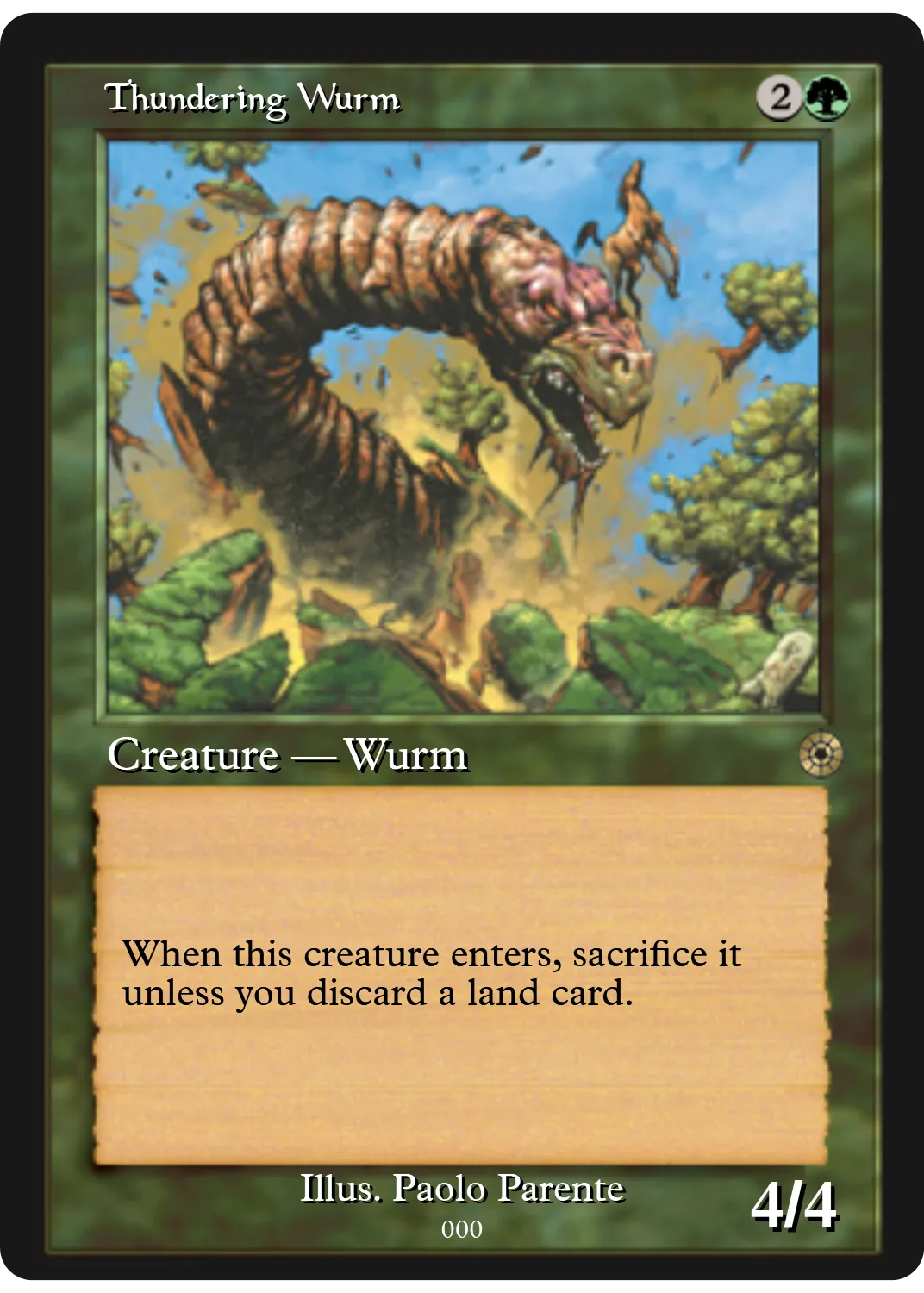 Thundering Wurm