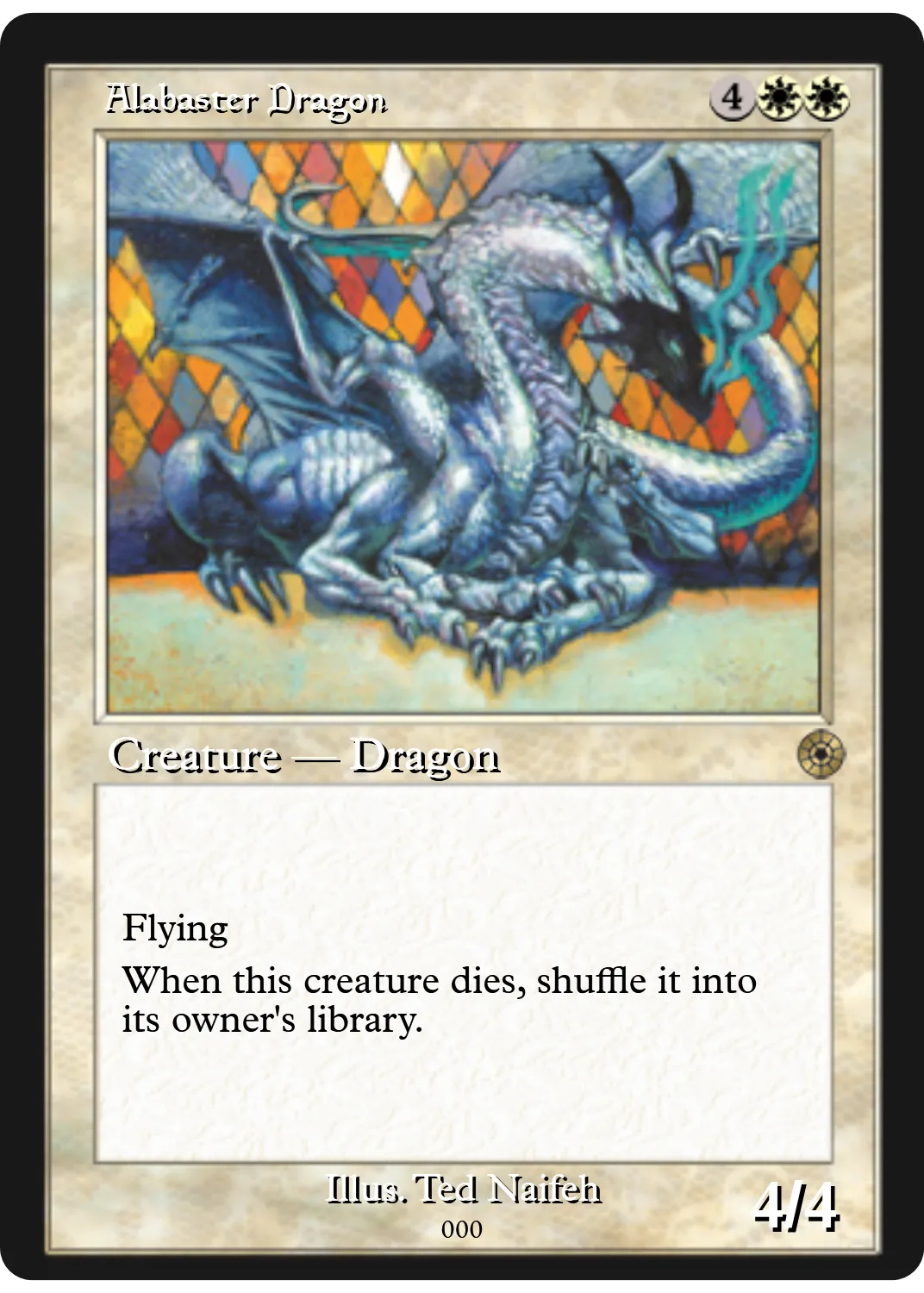Alabaster Dragon