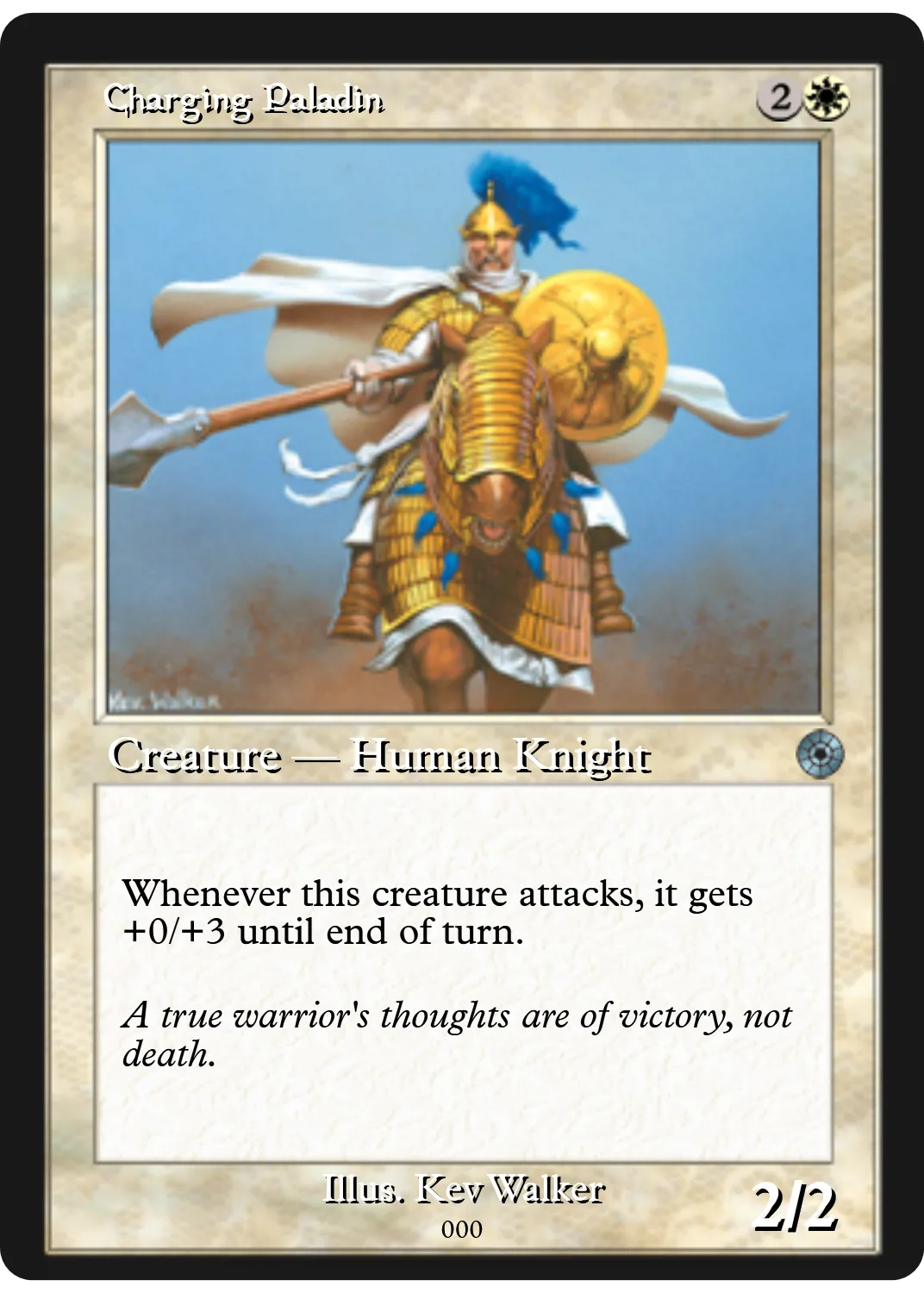 Charging Paladin