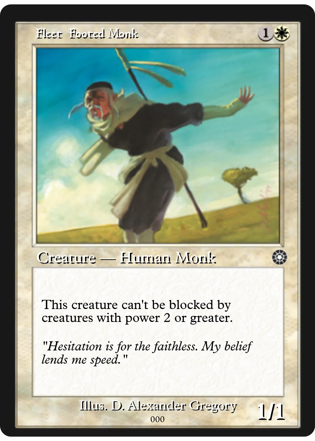 Fleet-Footed Monk