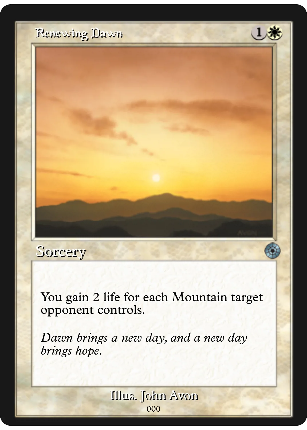 Renewing Dawn
