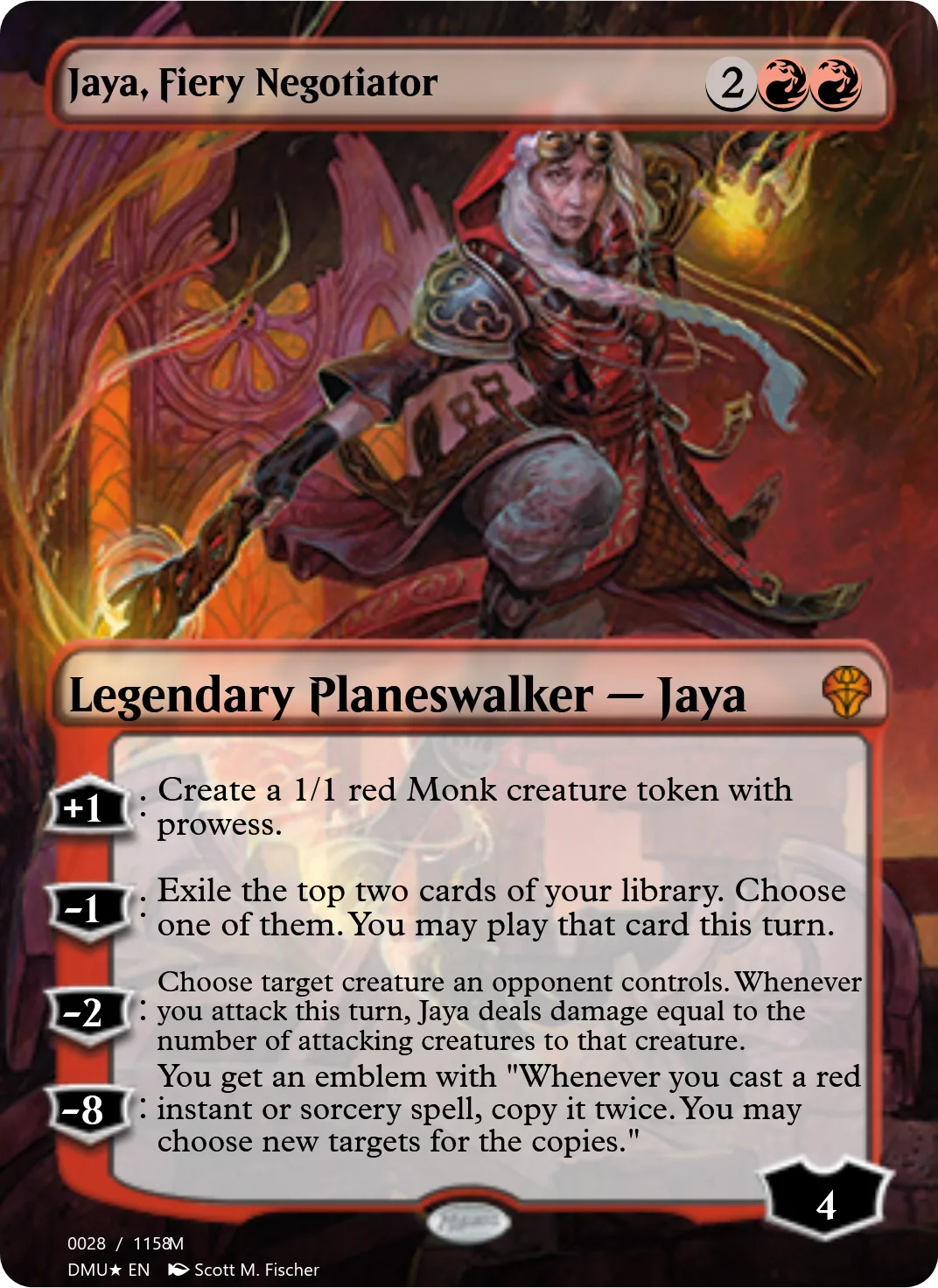 Jaya, Fiery Negotiator