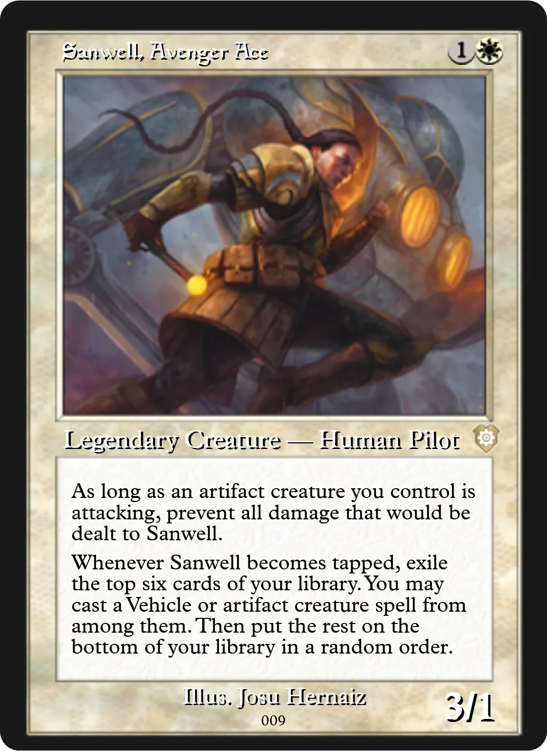 Sanwell, Avenger Ace