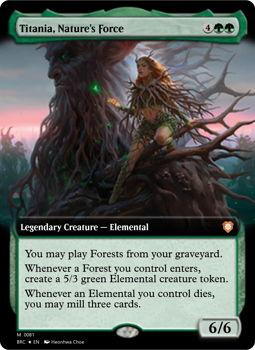 Titania, Nature's Force