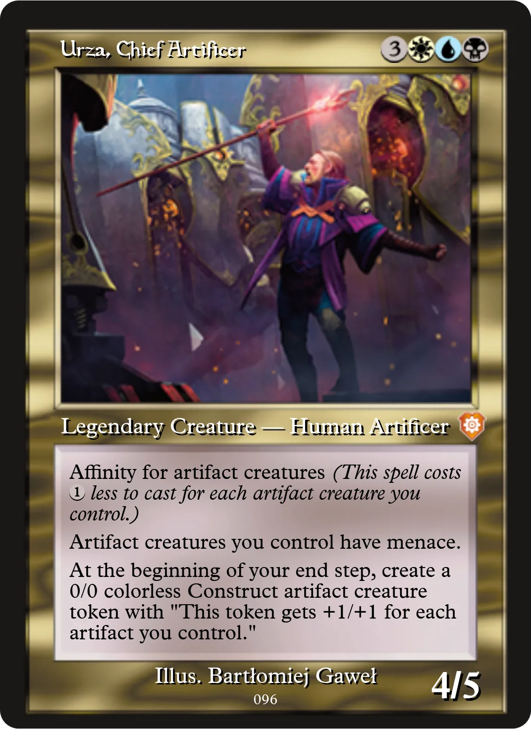Urza, Chief Artificer