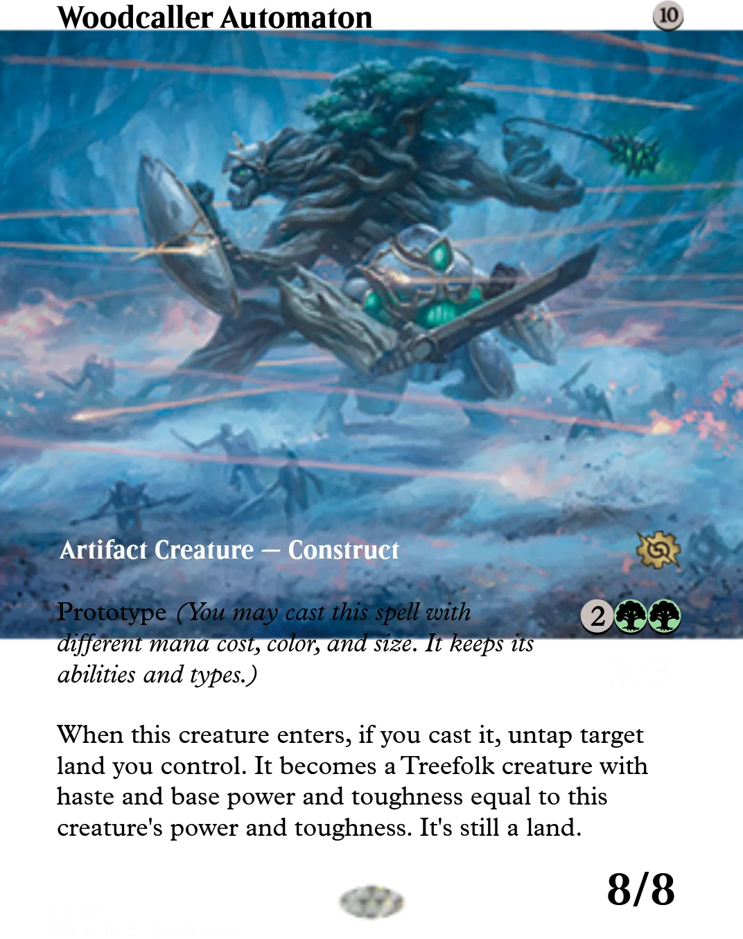 Woodcaller Automaton