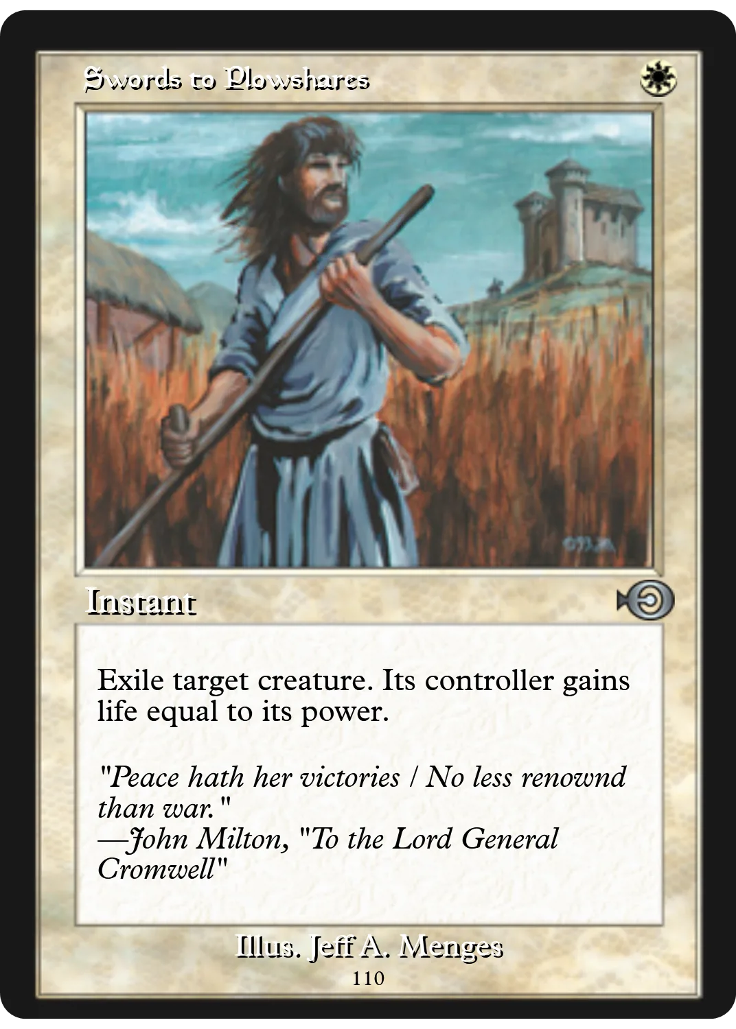 Swords to Plowshares