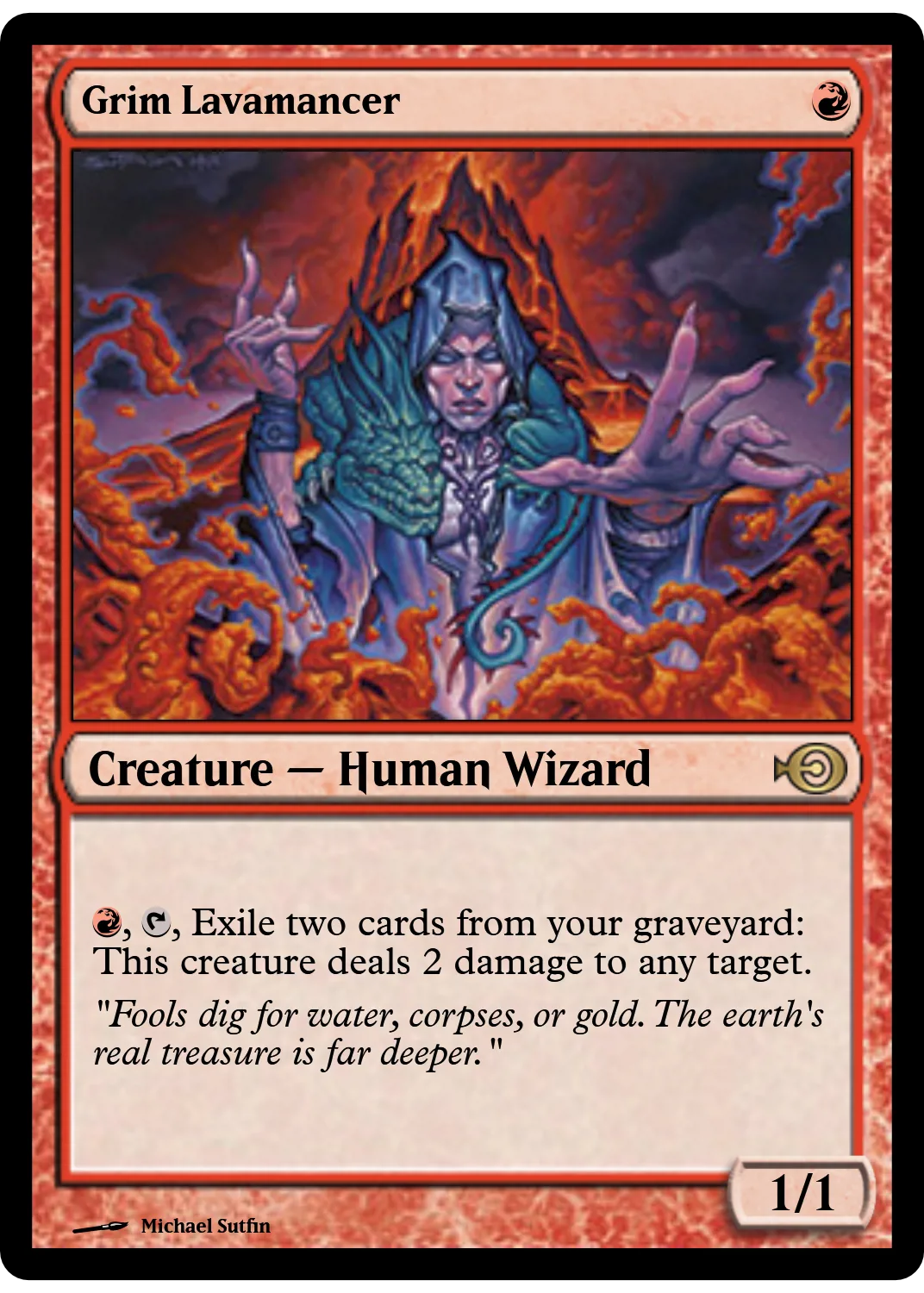 Grim Lavamancer