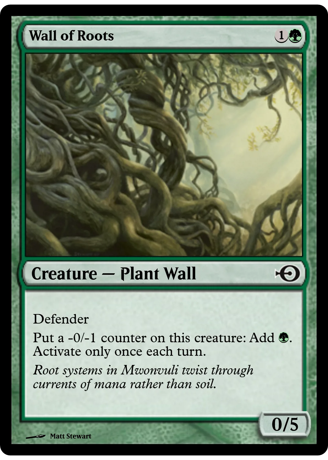 Wall of Roots