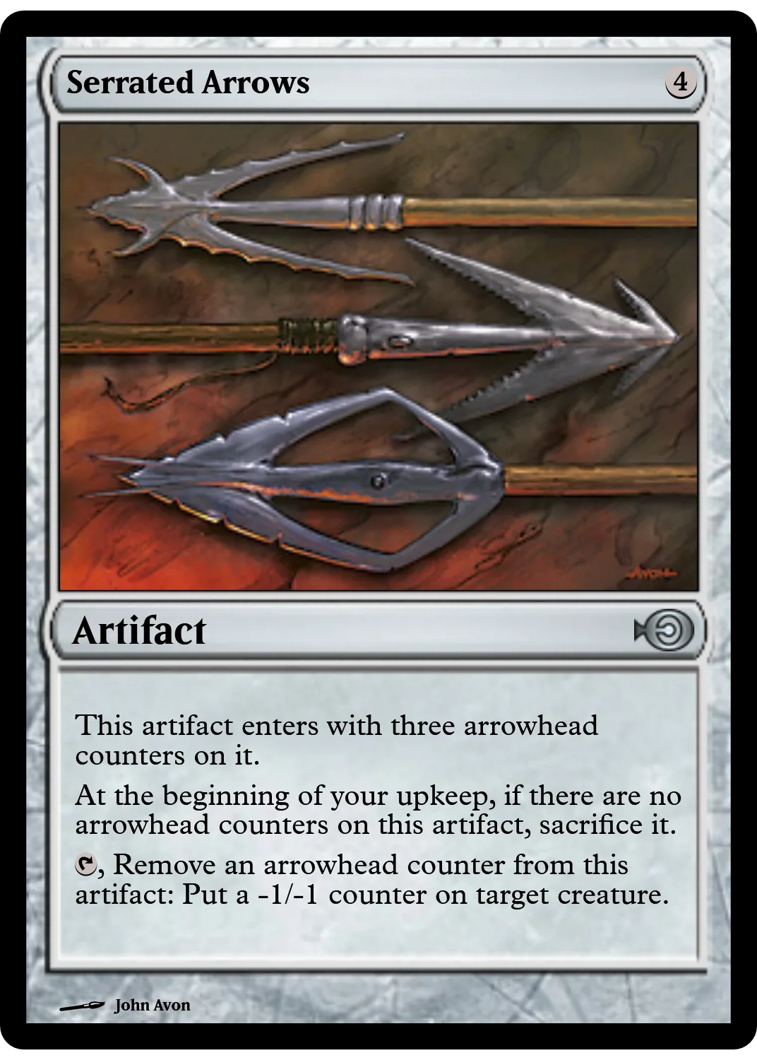 Serrated Arrows
