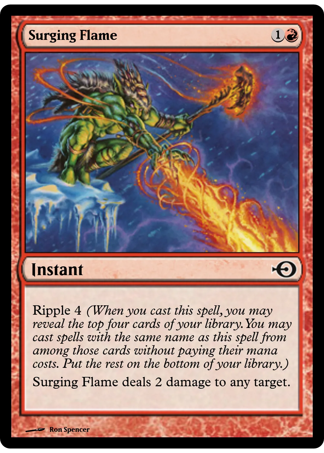 Surging Flame