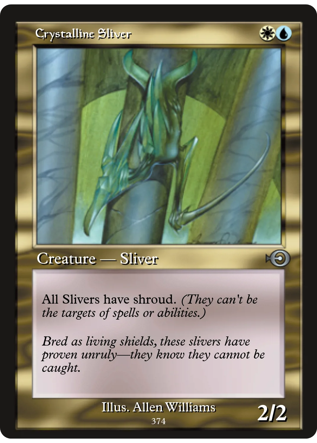 Crystalline Sliver